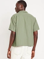 Short-Sleeve Camp Shirt