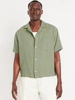 Short-Sleeve Camp Shirt