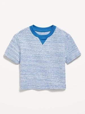 Oversized Boxy T-Shirt for Toddler Boys