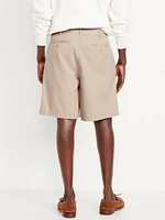 Baggy Bermuda Shorts -- 9-inch inseam