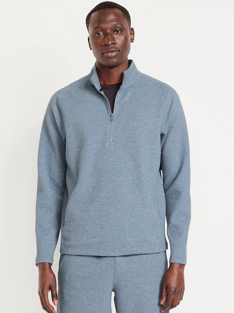 Dynamic Fleece Textured Half Zip