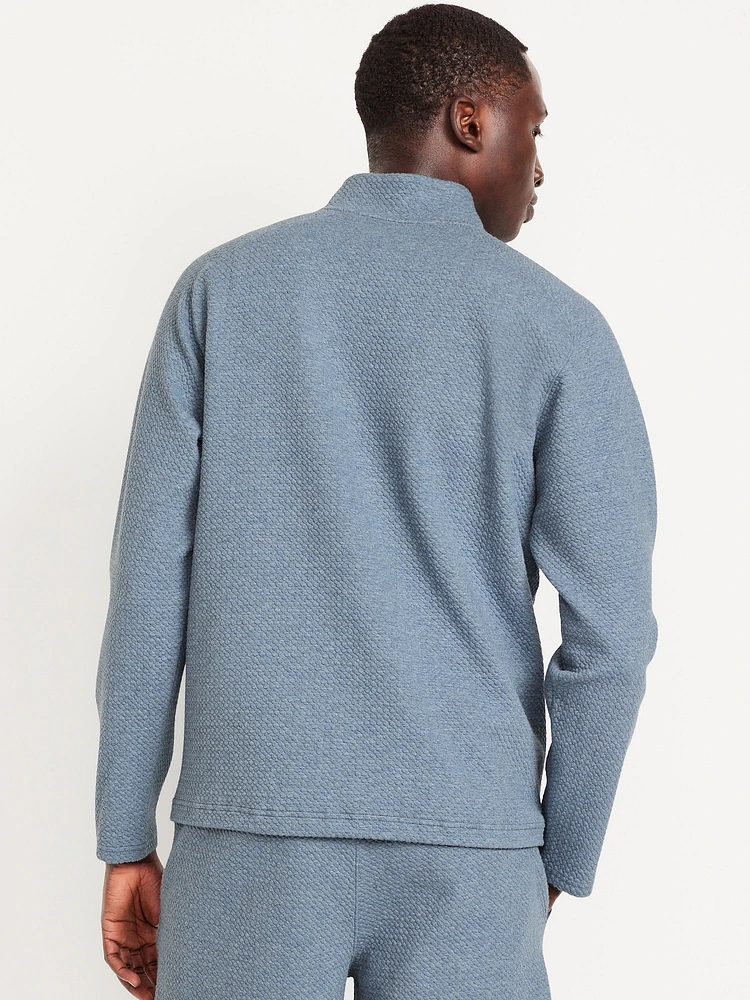 Dynamic Fleece Textured Half Zip