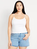 Double-Layer Cropped Cami Top