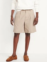 Baggy Bermuda Shorts -- 9-inch inseam