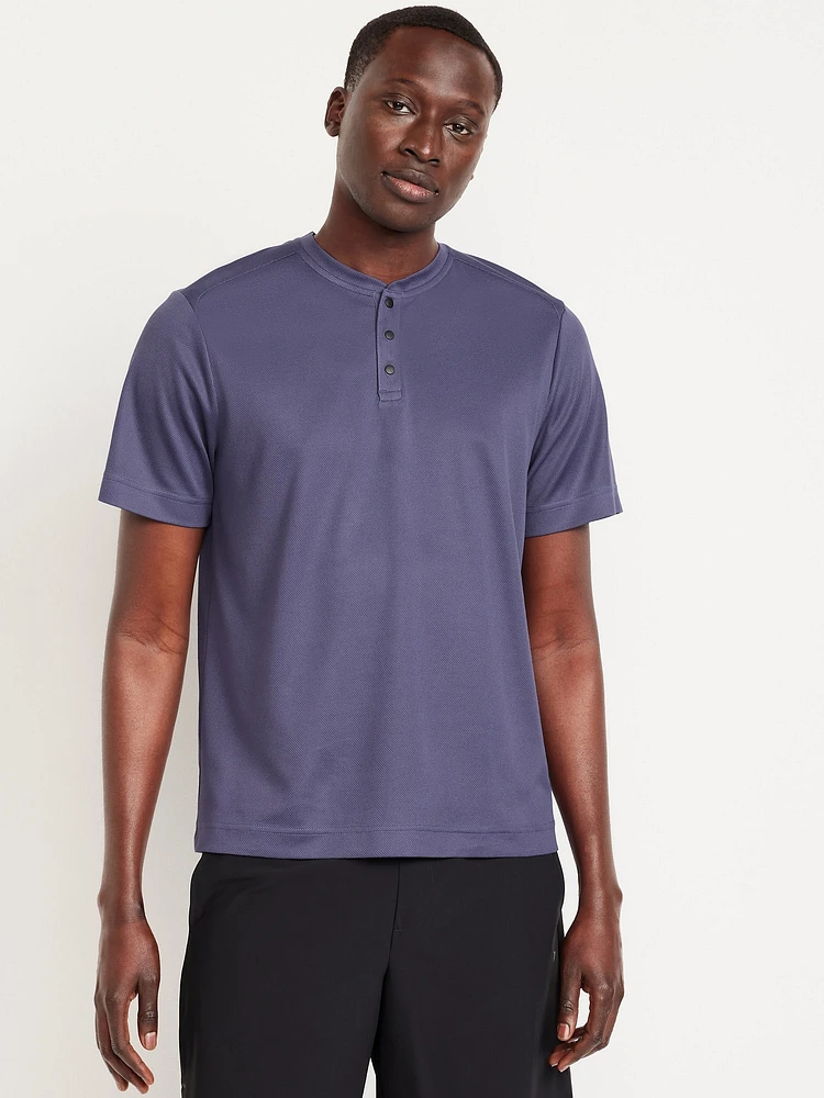 CloudMotion Henley T-Shirt