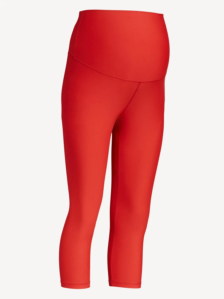 Legging de maternité court sculptant Powersoft à panneau complet