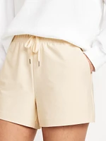 High-Waisted PowerSoft Shorts -- 3.5-inch inseam