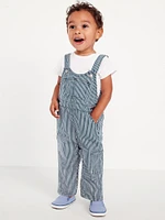 Printed Carpenter Twill Overalls for Baby