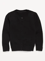 School Uniform Button-Up Cardigan for Girls