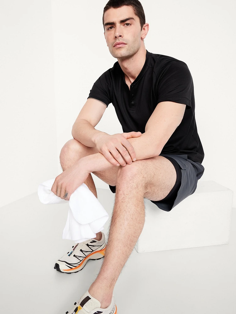 CloudMotion Henley T-Shirt