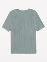 Textured Bouclé T-Shirt