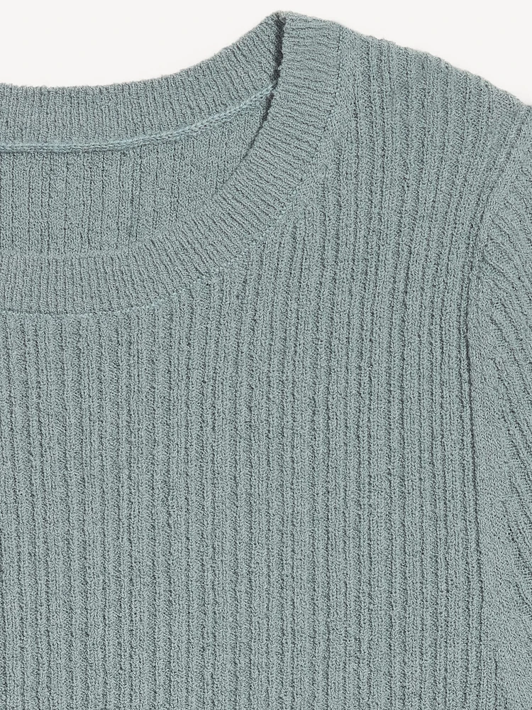 Textured Bouclé T-Shirt