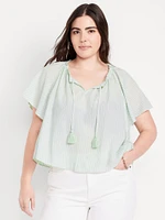 Tassel-Tie Top