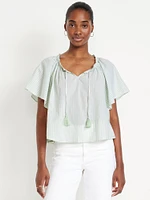 Tassel-Tie Top