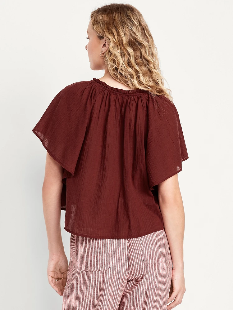 Tassel-Tie Top