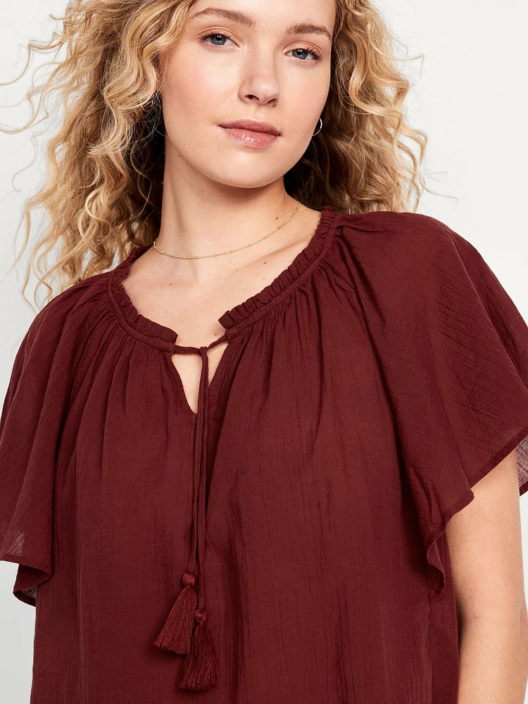 Tassel-Tie Top