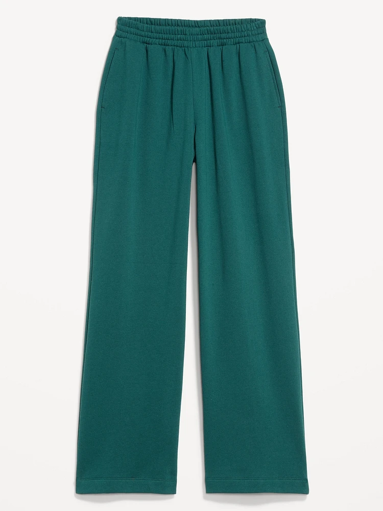 High-Waisted SoComfy Wide-Leg Sweatpants