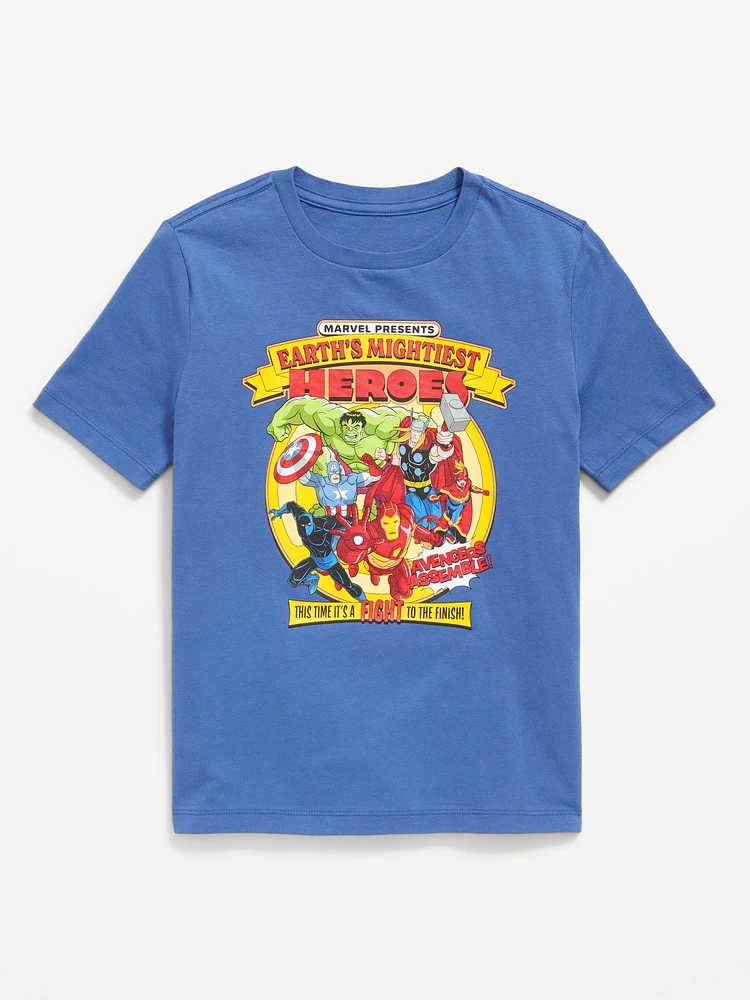 Marvel™ Avengers Gender-Neutral Graphic T-Shirt for Kids