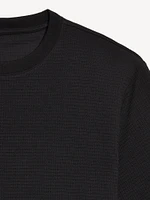 Heavyweight Crew-Neck Waffle T-Shirt