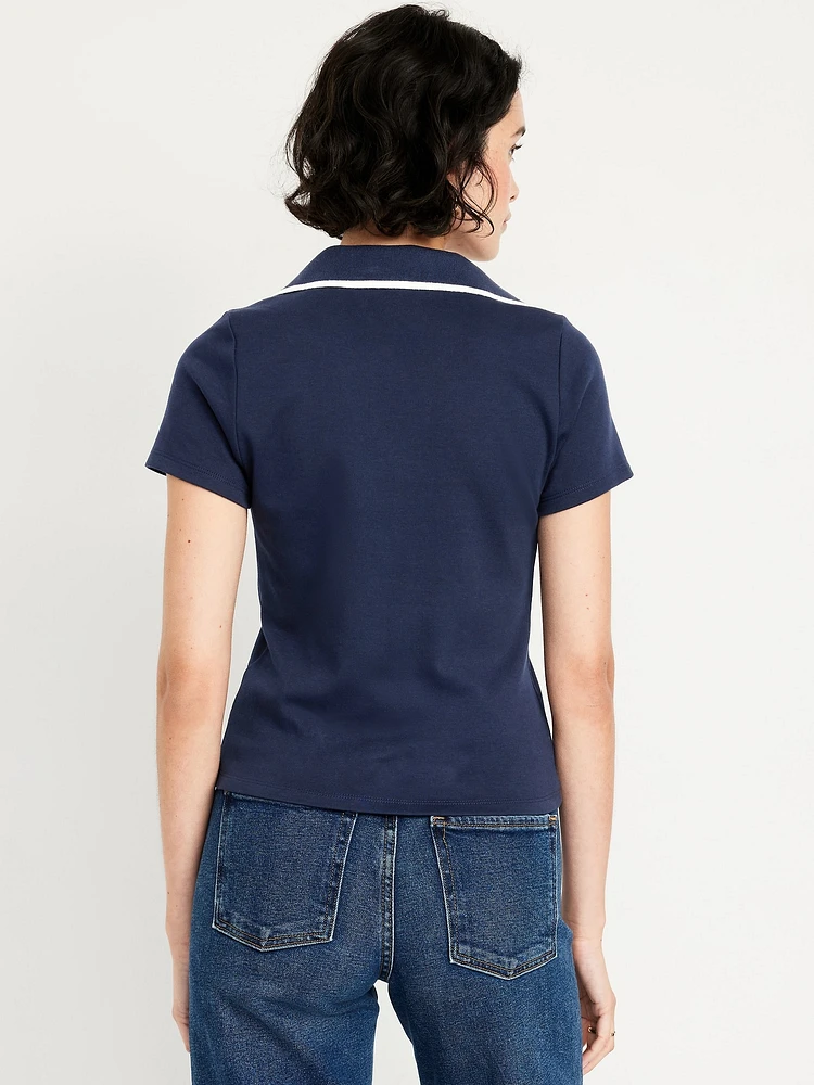 Short-Sleeve Polo