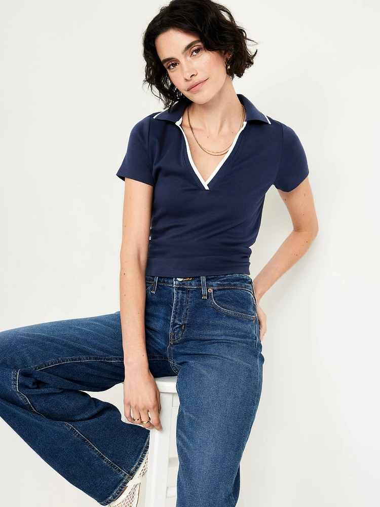 Short-Sleeve Polo