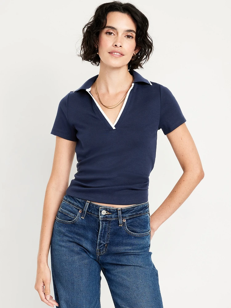 Short-Sleeve Polo