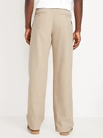 Baggy Pleated Chino Pants