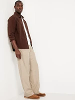 Baggy Pleated Chino Pants