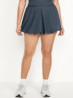 High-Waisted SleekTech Bubble Skort