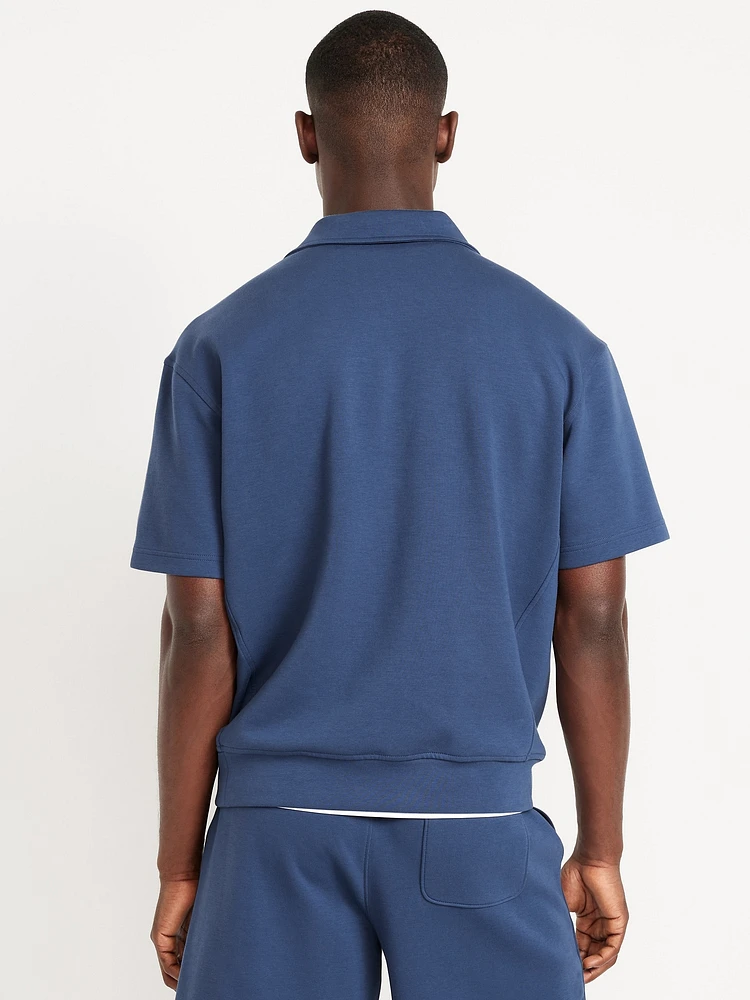 Dynamic Fleece Quarter-Zip Polo