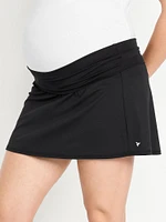 Jupe-short à taille rabattable de maternité StudioSmooth