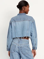 Cropped Jean Jacket