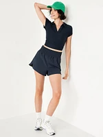 CloudMotion Cropped Polo