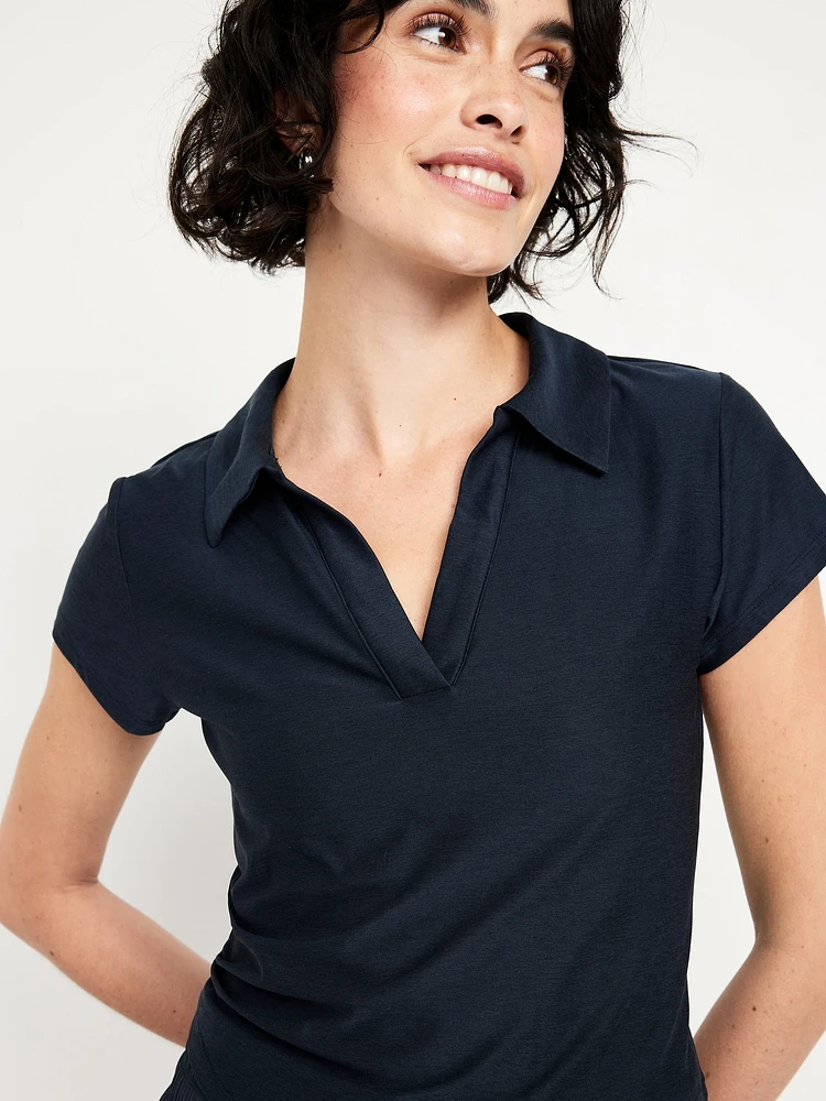 CloudMotion Cropped Polo