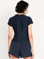 CloudMotion Cropped Polo