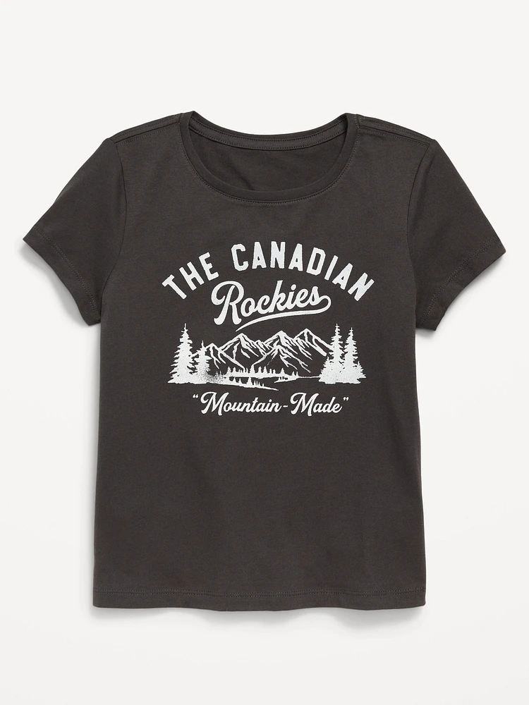 Short-Sleeve Canada Graphic T-Shirt for Girls