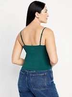 Double-Layer Cropped Cami Top
