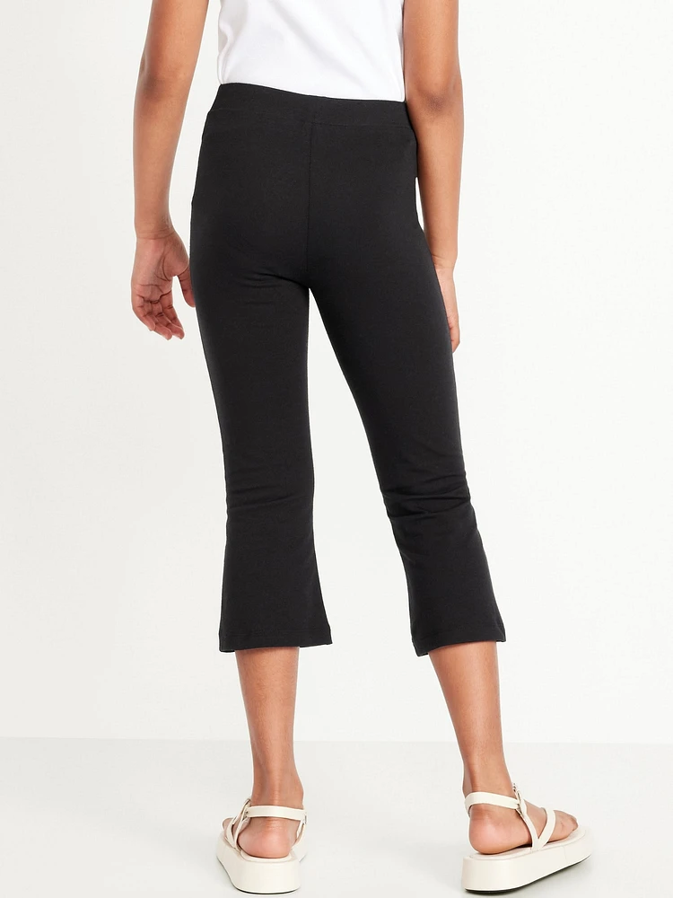 High-Waisted Kick Flare Leggings for Girls