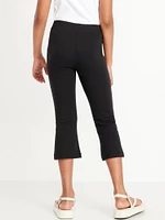 High-Waisted Kick Flare Leggings for Girls
