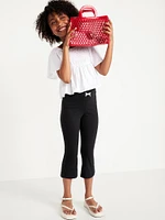 High-Waisted Kick Flare Leggings for Girls