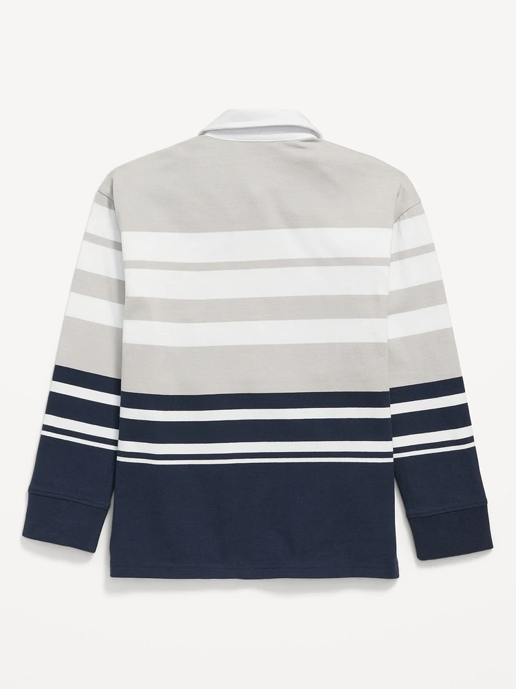 Long-Sleeve Polo Shirt for Boys