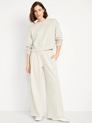 Mid-Rise SoComfy Super Wide-Leg Sweatpants
