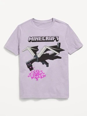 Minecraft™ Gender-Neutral Graphic T-Shirt for Kids
