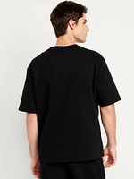 Heavyweight Crew-Neck Waffle T-Shirt