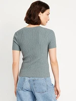 Textured Bouclé T-Shirt