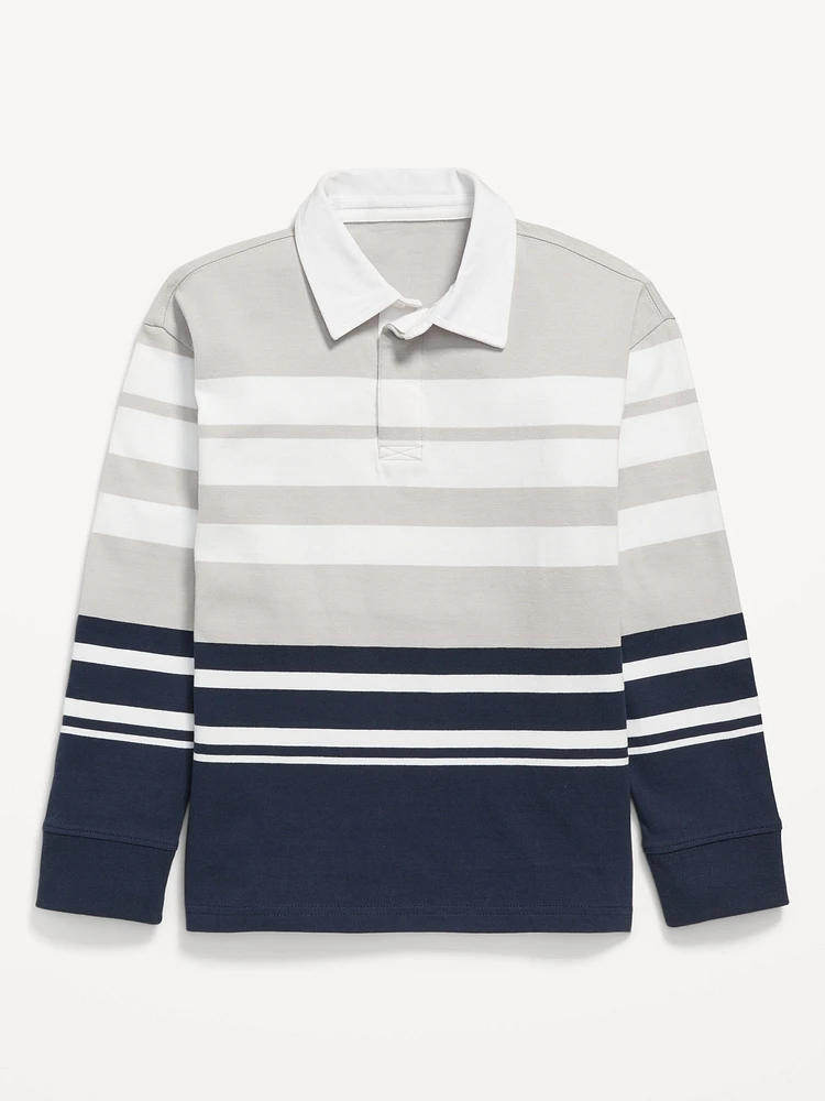 Long-Sleeve Polo Shirt for Boys