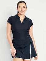 CloudMotion Cropped Polo