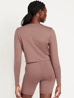 CloudComfy Cropped Cardigan
