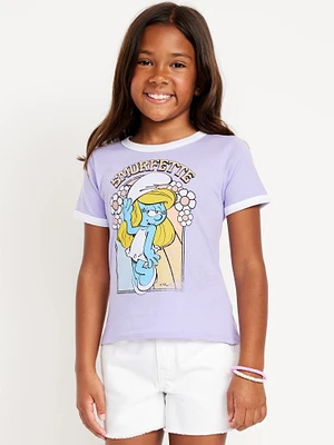 The Smurfs™ Ringer Graphic T-Shirt for Girls