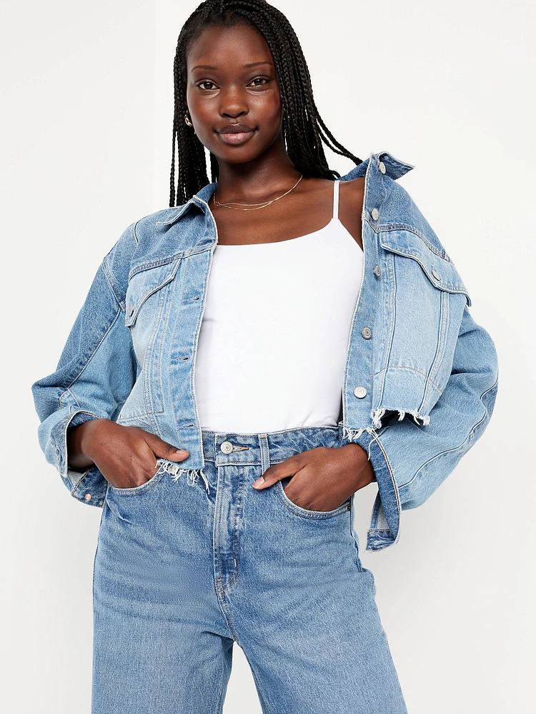 Double-Layer Cropped Cami Top